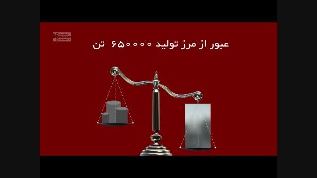 موشن گرافیک تاریخچه شرکت فولاد اکسین خوزستان