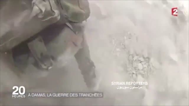 مبارزه سنگین ارتش سوریه با وهابی ها در جوبر