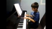 پیانونوازی طاها نیکنام/اجرای دوم
