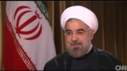 پیام صلح روحانی به زبان انگلیسی در CNN