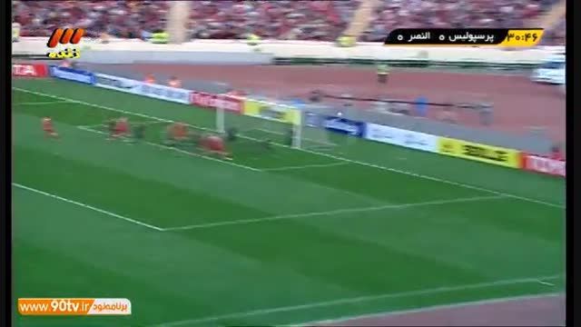 خلاصه بازی برگشت پرسپولیس 1 - 0 النصر