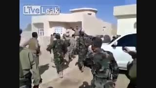 دستگیری تک تیرانداز داعشی توسط نیروهای پیشمرگه در کرکوک