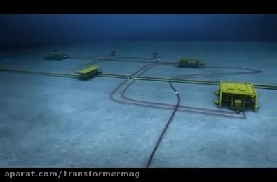 ترانسفورماتور و سایر تجهیزات پست فشار قوی در بستر دریا