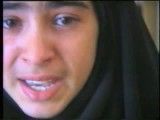 اشك های دختر دانش آموز بر مظلومیت شهداء
