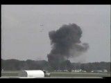 سقوط f-117 در نمایش هوایی