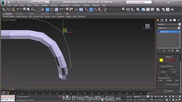 Quick Start to Modeling in 3ds Max Volume 2