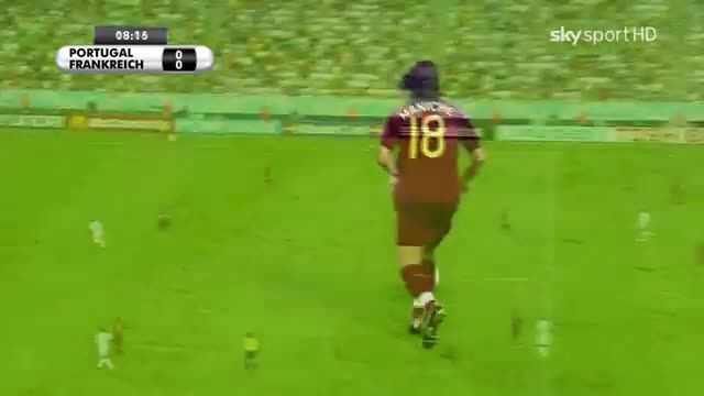 هایلایت بازی کامل کریستیانو رونالدو مقابل فرانسه(2006)