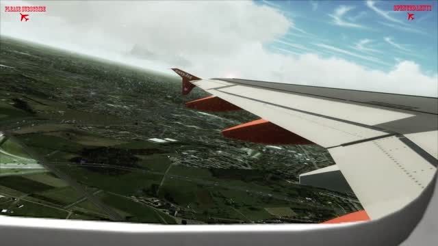 Realistic FSX , Easyjet A320, Brussells to Liverpool