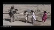 رقص پسر افغانی و سرباز امریکای