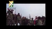 کماندوهای ارتش سوریه سرود پیروزی در برج 45 میخوانند