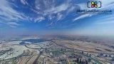 اولین تصویر پانوراما 2.5 گیگابایتی از فراز بلندترین ساختمان جهان