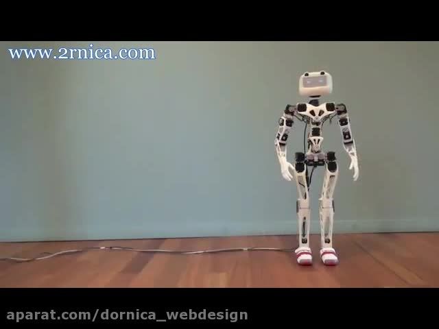 ربات انسان نمای Poppy ساخته شده با پرینتر ۳بعدی