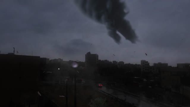 طوفان در تهران !!