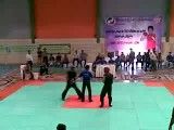 مبارزه دیدنی مسابقات استانی کونگ فو توا اصفهان 1390.6.18 میکایئل ملت