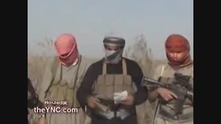 آتش زدن چند فرد بی گناه توسط داعش