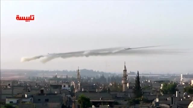 ادامه حملات روسیه به حمص و دمشق