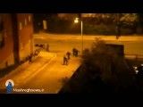 برخورد وحشیانه پلیس انگلیس با چند دوچرخه سوار