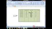 فیلم آموزشی Excel جلسه 7