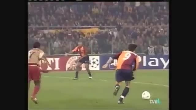 بارسلونا 0 - 3  رم  / درلیگ قهرمانان اروپا سال 2000