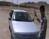 ترکوندن ماشین در یزد (آآآخره هنرنمایی یزدیها)