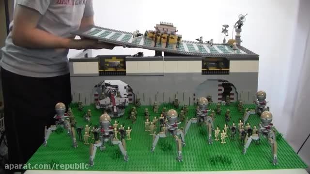 Lego Star Wars Republic Defense Fortress MOC -