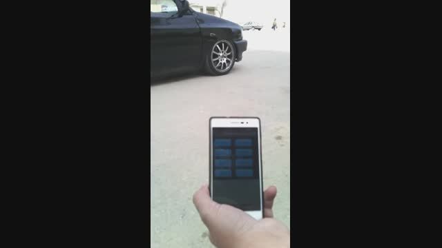 تغییر ارتفاع خودرو توسط موبایل  اولین بار در ایران