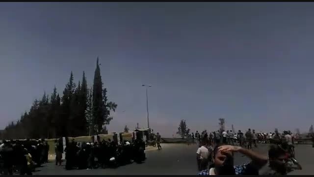 تجمع اعتراضی شیعیان دمشق به وضعیت وخیم فوعه و کفریا
