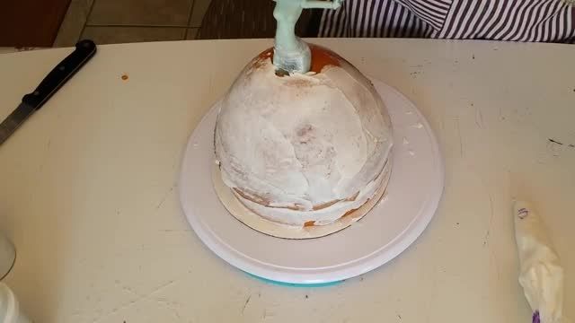 دستور پخت کیک عروسکی 3
