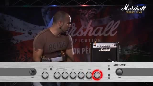 امپ گیتار الکتریک مارشال MG15CFR