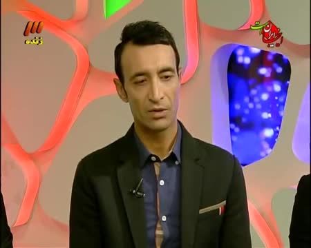 حضور رضا عنایتی در برنامه زنده تلویزیون ایران