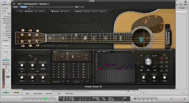 دانلود رایگان VST گیتاربیس Ample Guitar AGT