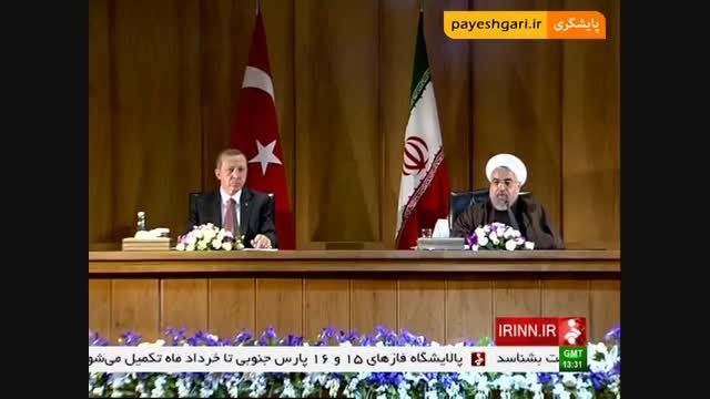ایران و ترکیه 8 سند همکاری و یک بیانیه مشترک امضاء کردن