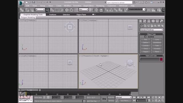 ساخت انیمیشن وصحنه پردازی در3DS MAX