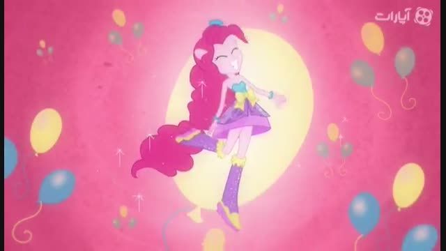 یه میکس جالب از equestria girls با اهنگ naturally