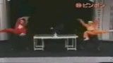 حرکات جالب و دیدنی در بازی پینگ پونگ!