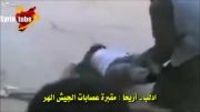 تک تیر انداز ارتش سوریه و زدن سر تروریست