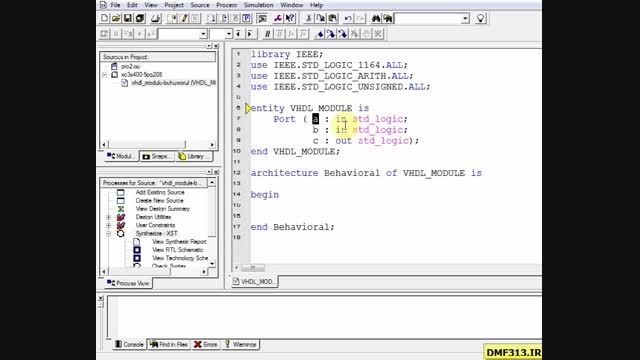 آموزش FPGA جلسه6 آموزش VHDL جلسه3 _(قسمت1)