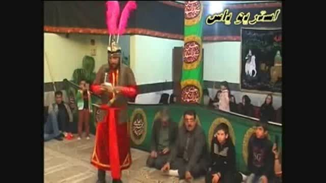 هنر نمایی تعزیه خوان تازه سید محمد رضا حسینی - عااااالی