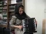 دختر آذربایجانی نوازنده اکوردئون !!
