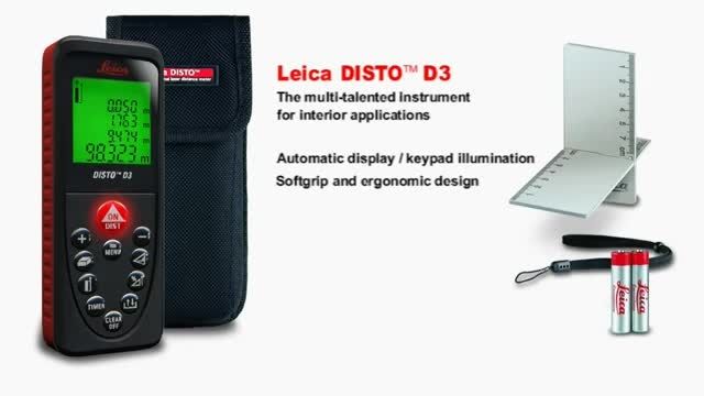 متر لیزری لایکا مدل Disto D3