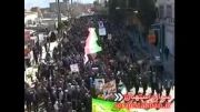 راهپیمایی مردم استهبان در 22 بهمن92