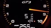 سرعت 0 تا 300 پورشه 911GT3