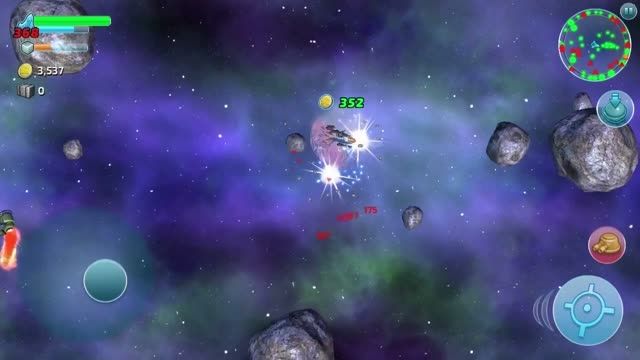 گیم پلی بازی موبایل Space Miner Wars - زومجی
