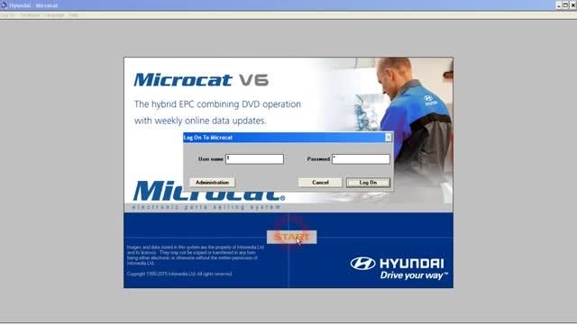 بانک اطلاعاتی قطعات خودروهای هیوندای Microcat Hyundai
