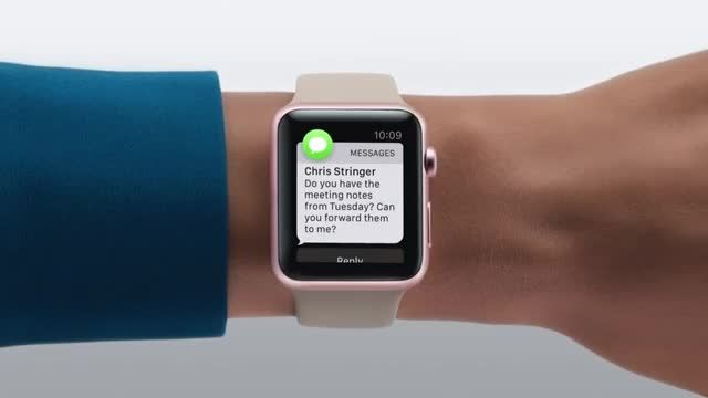 اپل واچ Apple Watch - قابلیت Notifications