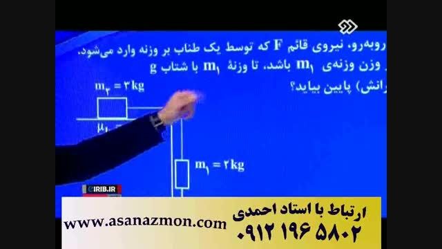 حل تکنیکی دینامیک با امپراطور فیزیک ایران - بخش 2