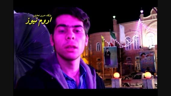 شورو شوق مردم قبل از راهپیمایی 22 بهمن