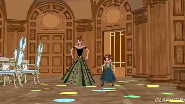 رقص آنا با بچگیاش(۱)