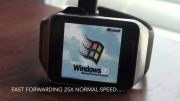 اجرای ویندوز 95 روی ساعت هوشمند سامسونگ