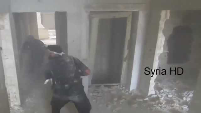 شکار تروریست توسط قناص ارتش سوریه